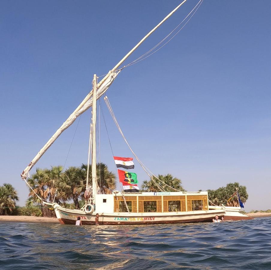 Jj Jamaica Felucca Hotell Aswan Exteriör bild