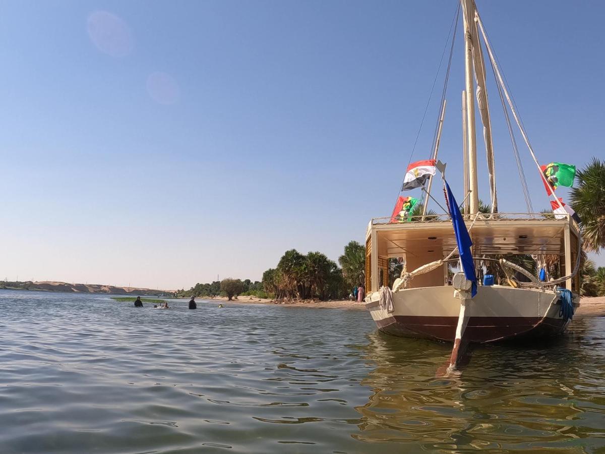 Jj Jamaica Felucca Hotell Aswan Exteriör bild